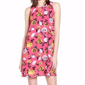 NEW Halogen Hot Pink Floral Shift Dress